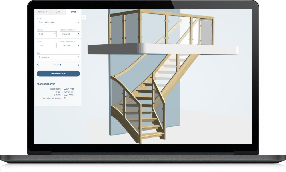 Stair Calculator Software for Building Steel & Aluminum Stairs